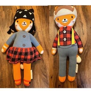 Cuddle + Kind Sadie and Wyatt fox set